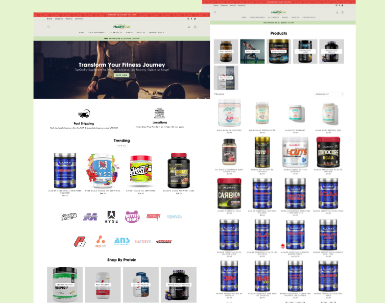 Healthy Cart Canada - Supplement Store